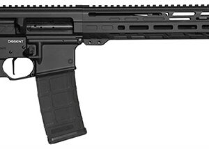 CMMG DISSENT MK4 .300 AAC Blackout 10.5 in AR pistol in black Cerakote with 9.60 in M-LOK handguard