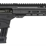 153776 CMMG 92A80C4AB Dissent MKGS 9mm Luger 33+1 10.50", Black, Picatinny Brace Adapter, 5.50" M-LOK Handguard, Left Side Charging Handle, Zeroed Linear Comp, TriggerTech Trigger (Sig P320 Mag Compatible)