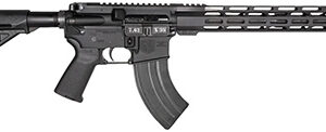 Diamondback DB15 7.62x39 black 16-inch barrel 15-inch M-LOK rifle side view