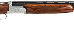 153916 1 Fausti Usa, Inc 15203 Caledon 20 Gauge 3" 2rd 26" Blued Barrel, Engraved Stainless Rec, Wood Laser Grain Stock, Metallic Bead Sight