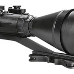 154093 AGM Global Vision 15WP6623484111 Wolverine Pro-6 3AW1 Night Vision Rifle Scope Matte Black 6x100mm Gen 3 Auto-Gated White Phosphor Level 1 Illuminated Red Chevron w/Ballistic Drop Reticle