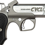 154306 Bond Arms BACY Cyclops 45-70 Gov 1rd Shot 4.25" Stainless Stainless Steel Barrel Matte Stainless Black Extended B6 Resin Grips