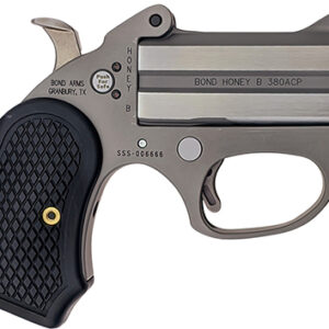 Bond Arms Honey-B 9mm derringer 3 inch stainless barrel extended grip