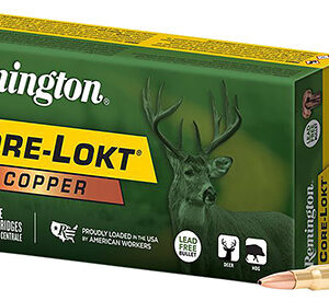 Remington Ammunition R27853 Core-Lokt Copper 30-06 Springfield 150 gr Copper Hollow Point 20 Per Box/ 10 Case