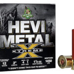 154787 HEVI-Shot HS38122 HEVI-Metal Extreme 12 Gauge 3" 1 1/4 oz Steel/ Tungsten 4/1 Shot 25 Per Box/ 10 Case