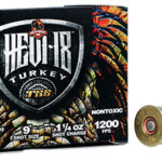 154792 HEVI-Shot HS7109 HEVI-18 TSS Turkey 20 Gauge 2.75" 1 1/4 oz 9 Shot 5 Per Box/ 10 Case