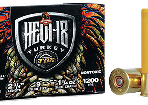 HEVI-Shot HS7109 HEVI-18 TSS Turkey 20 Gauge 2.75" 1 1/4 oz 9 Shot 5 Per Box/ 10 Case