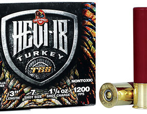 HEVI-Shot HS7287 HEVI-18 TSS Turkey 28 Gauge 3" 1 1/4 oz Tungsten 7 Shot 5 Per Box/ 10 Case