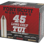 155066 Fort Scott Munitions 45LC225SCV Tumble Upon Impact (TUI) 45 Long Colt 225 gr Solid Copper Spun 20 Per Box/ 25 Case