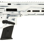 155721 Diamondback DB1614L401 DBX CF 5.7x28mm 8" 20+1, Battleworn Storm Tropper White Rec, Picatinny End Cap, Black Magpul K Grip