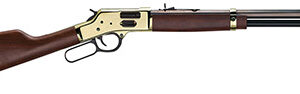 Henry Big Boy Brass .45 Long Colt 20 inch octagon barrel rifle with walnut stock
