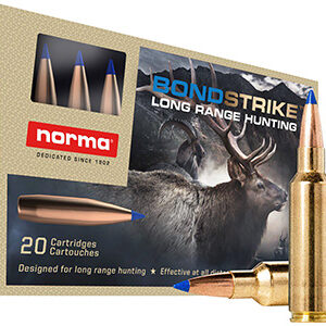 Norma Ammunition 20175832 Dedicated Hunting Bondstrike 300 WSM 180 gr Bonded Polymer Tip 20 Per Box/ 10 Case