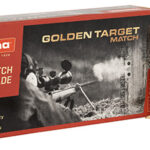 156108 Norma Ammunition 10166462 Dedicated Precision Golden Target Match 6.5 PRC 143 gr Hollow Point Boat Tail 20 Per Box/ 10 Case