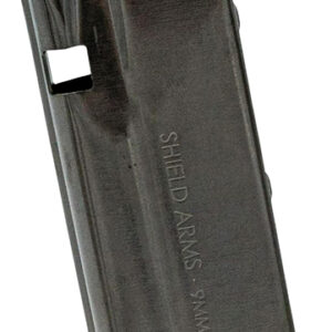 Shield Arms SAS15BLKNGEN3 S15 Magazine Gen 3 15rd Flush 9mm Luger Fits Glock 48/43X Black Nickel Steel