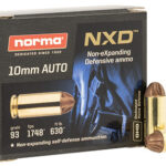 156162 Norma Ammunition 611340020 Self Defense NXD 10mm Auto NXD 20 Per Box/ 10 Case