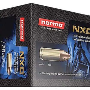 Norma Ammunition 611540020 Self Defense NXD 45 ACP 230 gr 20 Per Box/ 10 Case
