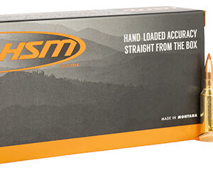 HSM 6ARC1N Centerfire Rifle V-Max 6mm ARC 75 gr Jacket Hollow Point 20 Per Box/ 25 Case