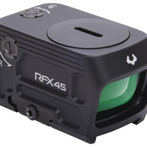 Viridian 9810058 RFX45 Closed Emitter Green Dot Sight  Black | 24 x 15.5mm 5 MOA Green Dot