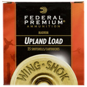 Federal P2585 Premium Wing-Shok Magnum 20 Gauge 3" 1 1/4 oz 5 Shot 25 Per Box/ 10 Case