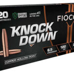 157252 Fiocchi 65CMCHA Knock Down Enviro Shield 6.5 Creedmoor 120 gr Hollow Point 20 Per Box/ 10 Case