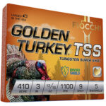 157267 Fiocchi 410TSS9 Golden Turkey TSS 410 Gauge 3" 13/16 oz 9 Shot 5 Per Box/ 10 Case