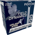 157282 Fiocchi 12HVST4 Field Dynamics Upland Steel 12 Gauge 2.75" 1 1/8 oz 4 Shot 25 Per Box/ 10 Case