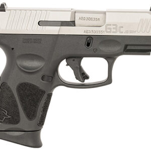 Taurus 1G3C4039 G3C  40 S&W 10+1 (3) 3.26", Matte Stainless Slide, Black Polymer Frame w/Picatinny Rail, Polymer Grips