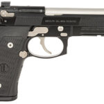 157681 Langdon Tactical Tech LTT92ECBOP18 92 Elite LTT 9mm Luger 18+1 4.70" Target Crown Steel Barrel, Black Serrated Steel Slide, Black Frame w/Picatinny Rail, Black VZ/LTT G10 Grip