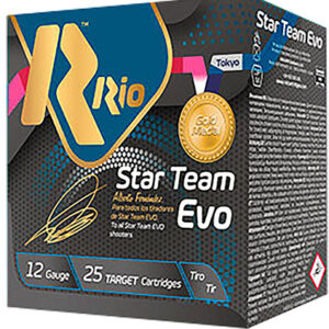 Rio Ammunition ST288 Star Team EVO  12 Gauge 2.75" 1 oz 8 Shot 25 Per Box/ 10 Case
