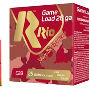Rio Ammunition RCHV286 Game Load  28 Gauge 2.75" 1 oz 6 Shot 25 Per Box/ 10 Case