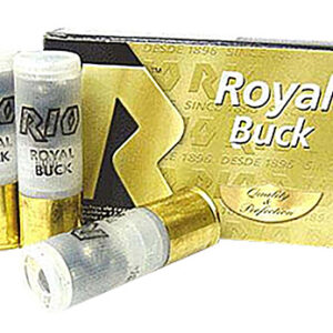 Rio Ammunition RB209 Royal Buck  20 Gauge 2.75" 1 1/8 oz 0 Buck Shot 25 Per Box/ 10 Case