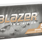 15825 CCI 5202 Blazer Brass Handgun 380 ACP 95 gr Full Metal Jacket 50 Per Box/ 20 Case