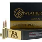 158526 Weatherby R65PRC156EH Select Plus 6.5 PRC 156 gr Berger Elite Hunter 20 Per Box/ 10 Case