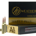 158527 Weatherby F65PRC130SCO Select Plus 6.5 PRC 130 gr Swift Scirocco 20 Per Box/ 10 Case