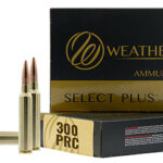 158537 Weatherby M300P195HCB Select Plus 300 PRC 195 gr Hammer Custom 20 Per Box/ 10 Case