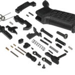 158957 CMMG S5CA642 Zeroed Lower Parts Kit Black Grip, Ambi Safety & Mag Catch, Mil-Spec Trigger, Fits AR-Platform/Mk4