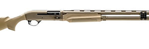 Gforce Arms GFONE1228MF One  Full Size 12 Gauge Semi-Auto 3" 3+1/10+1 28" Flat Dark Earth Vent Rib Barrel, Flat Dark Earth Receiver, Fixed Flat Dark Earth Cerakote Synthetic Stock