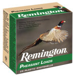 15920 1 Remington Ammunition 20046 Pheasant 12 Gauge 2.75" 1 1/4 oz 4 Shot 25 Per Box/ 10 Cs