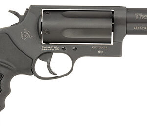 Taurus 24410P31T Judge T.O.R.O. Compact Frame 45 Colt (Long Colt)/410 Gauge 5 3" Matte Black Oxide Steel Barrel, Cylinder & Steel Frame, Black Rubber Grip, Transfer Bar Safety, Exposed Hammer
