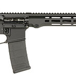 159408 Maxim Defense MXM49737 MD15 L 5.56x45mm NATO 30+1 16" Fluted Barrel, Black, M-LOK Handguard, Magpul Furniture, SL-K Stock, MBUS Sights, Blackout Defense Flat Trigger