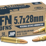 159499 FN 10700030 DFNS 5.7x28mm 30 gr Jacket Hollow Point 50 Per Box/ 10 Case