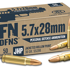 FN 10700030 DFNS  5.7x28mm 30 gr Jacket Hollow Point 50 Per Box/ 10 Case