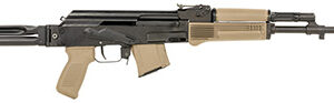 Arsenal SAM7SF 7.62x39 semi-auto rifle with FDE furniture and right-side folding stock