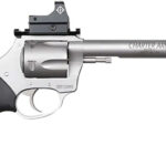 159979 Charter Arms 73565 Mastiff Target Large Frame 357 Mag 5 Shot, 6" Stainless Steel Barrel, Cylinder & Frame, Sightmark Micro Optic, Picatinny Rail, Black Rubber Grip, Exposed Hammer