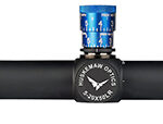 160045 Huskemaw Optics 10520BDMB Blue Diamond Black 5-20x50mm 30mm Tube, HuntSmart Reticle