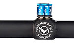 160046 Huskemaw Optics 10416BD Blue Diamond Black 4-16x42mm 30mm Tube, HuntSmart Reticle