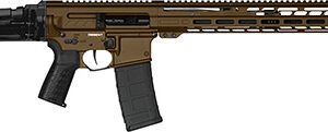 CMMG DISSENT MK4 .300 AAC Blackout 16.1-inch rifle side view with M-LOK handguard
