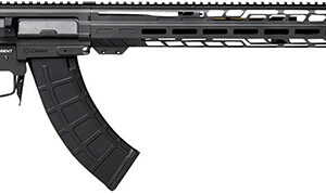 CMMG DISSENT MK47 7.62 x 39mm black pistol-configuration rifle with folding stock and M-LOK handguard