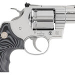 160687 Colt Mfg PYTHONSP3NS Python Combat Elite 357 Mag 6 Shot, 3" Stainless Barrel, Cylinder & Frame, Black G10 Grip