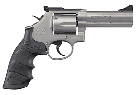 SAR Arms SR 38 .357 Magnum stainless 4-inch revolver with synthetic grip